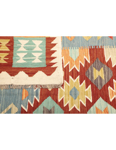 Kilim 240x336 Cm Kilim, Afghanistan, Hand-carded Wool,