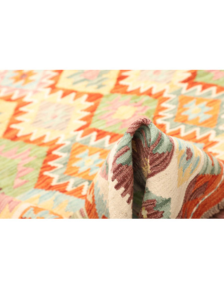 Kilim 175x251 Cm Kilim, Afghanistan, Lana, Cotone, 0.3 Cm