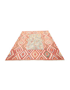 Kilim 174x241 Cm Kilim, Afghanistan, Hand-carded Wool (warp: 2