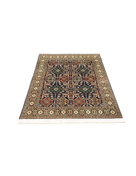 Tabriz 106x136 Cm Tabriz, Persia, Hand-carded Wool, Cotton,