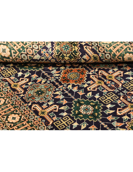 Tabriz 106x136 Cm Tabriz, Persia, Hand-carded Wool, Cotton,