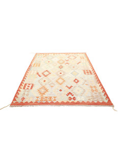 Kilim 150x205 Cm Kilim, Afghanistan, Lana Cardata A Mano 2