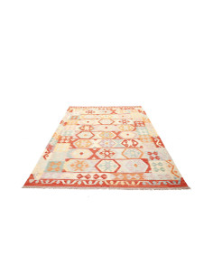 Kilim 169x246 Cm Kilim Afghanistan Lana Cardata A Mano 2
