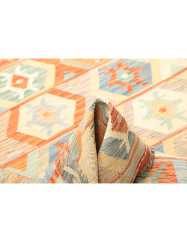 Kilim 150x200 Cm Kilim, Afghanistan, Lana Cardata A Mano