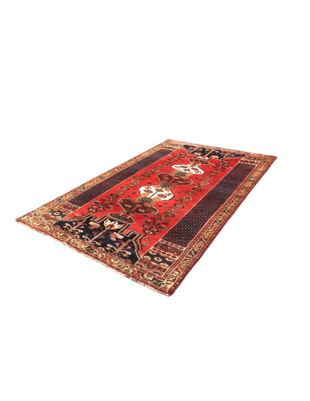 Shiraz 163x260 Cm Shiraz Persia Hand-carded Wool Cotton