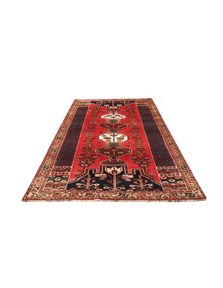 Shiraz 163x260 Cm Shiraz Persia Hand-carded Wool Cotton