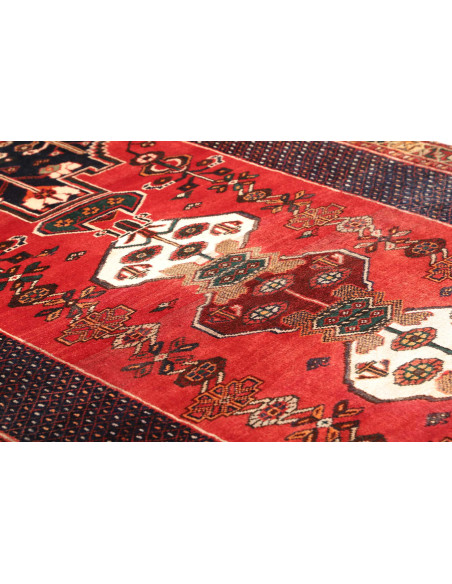 Shiraz 163x260 Cm Shiraz Persia Hand-carded Wool Cotton