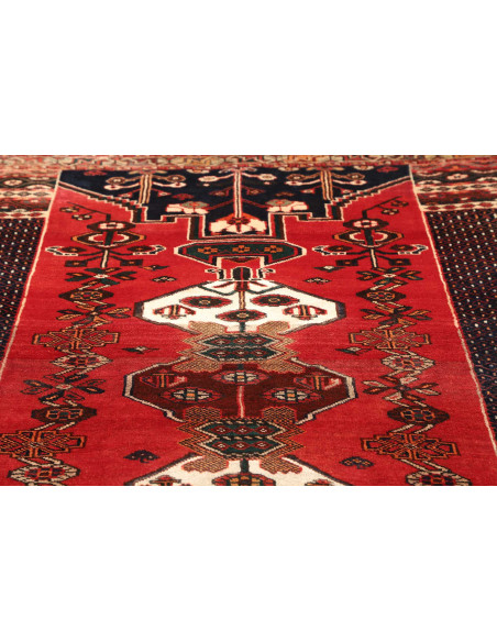 Shiraz 163x260 Cm Shiraz Persia Hand-carded Wool Cotton
