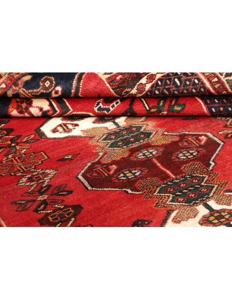 Shiraz 163x260 Cm Shiraz Persia Hand-carded Wool Cotton