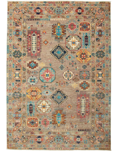 Rug Tribal Pakistan 166x238 Grey Taupe