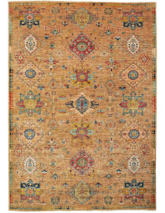 Tappeto Tribal Pakistan 170x240 Ocra Rosso