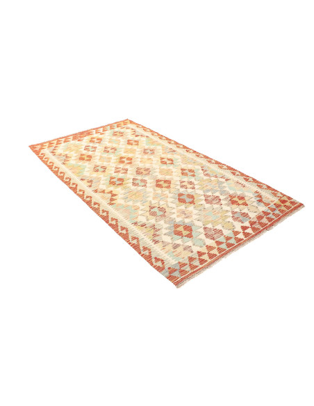Kilim 107x198 Cm Kilim Afghanistan Hand-carded Wool Cotton