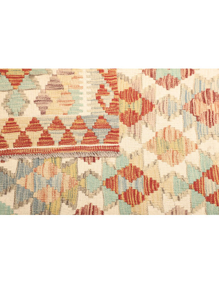 Kilim 107x198 Cm Kilim Afghanistan Hand-carded Wool Cotton