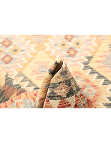 Kilim 105x201 Cm Kilim Afghanistan Lana Cardata A Mano