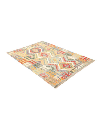 Kilim 129x182 Cm Kilim Afghanistan, Lana Cardata A Mano