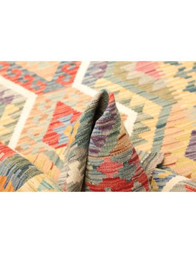Kilim 129x182 Cm Kilim Afghanistan, Hand-carded Wool (cotton