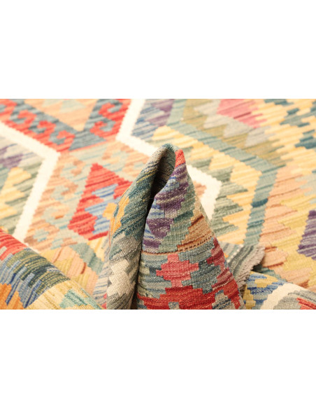 Kilim 129x182 Cm Kilim Afghanistan, Hand-carded Wool (cotton