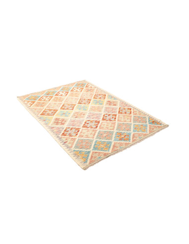 Kilim 132x189 Cm Kilim Afghanistan Hand-carded Wool Cotton