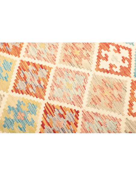 Kilim 132x189 Cm Kilim Afghanistan Lana Cardata A Mano