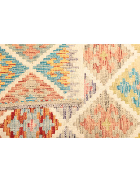Kilim 132x189 Cm Kilim Afghanistan Hand-carded Wool Cotton