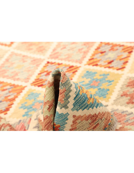 Kilim 132x189 Cm Kilim Afghanistan Hand-carded Wool Cotton