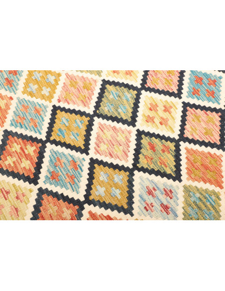 Kilim 132x184 Cm Kilim, Afghanistan, Lana Cardata A Mano