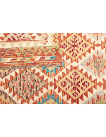 Kilim 127x183 Cm Kilim, Afghanistan, Lana Cardata A Mano
