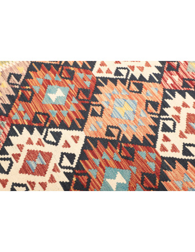 Kilim 122x183 Cm Kilim, Afghanistan, Lana Cardata A Mano