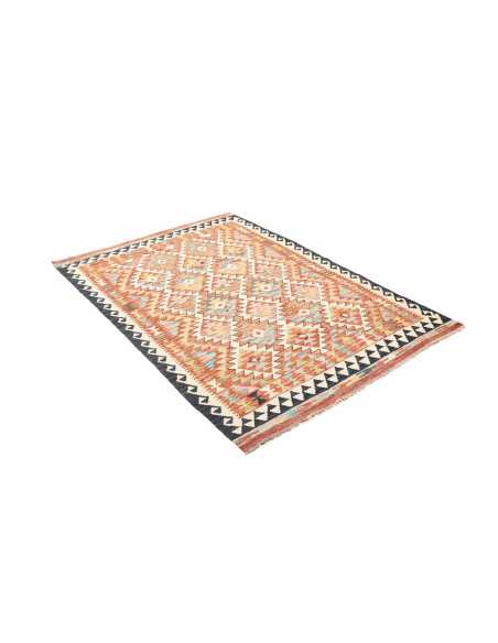 Kilim 126x180 Cm Kilim, Afghanistan, Lana Cardata A Mano,