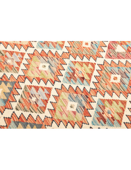 Kilim 126x180 Cm Kilim, Afghanistan, Lana Cardata A Mano,