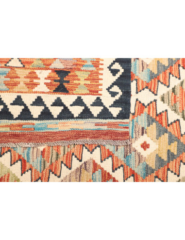 Kilim 126x180 Cm Kilim, Afghanistan, Lana Cardata A Mano,