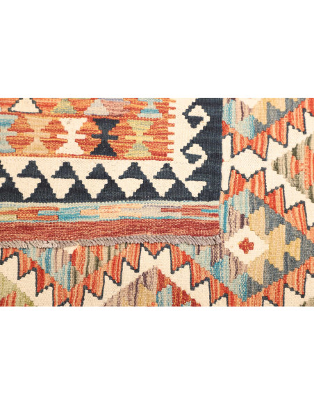 Kilim 126x180 Cm Kilim, Afghanistan, Lana Cardata A Mano,