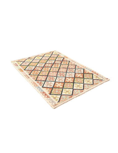 Kilim 126x182 Cm Kilim Afghanistan, Hand-carded Wool,