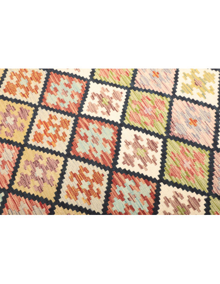 Kilim 126x182 Cm Kilim Afghanistan, Hand-carded Wool,