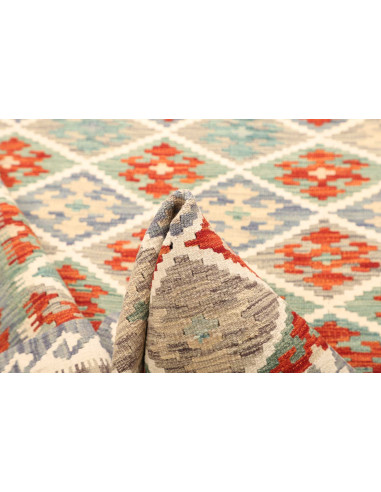 Kilim 125x192 Cm Kilim, Afghanistan, Lana Cardata A Mano