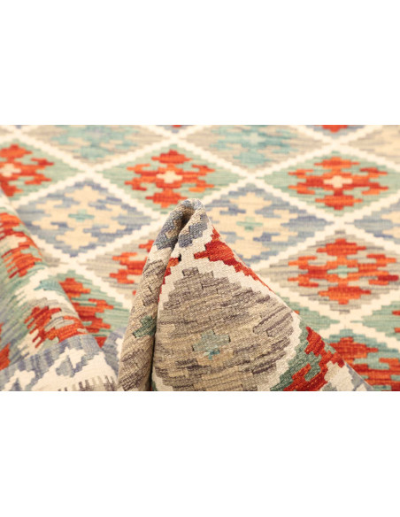 Kilim 125x192 Cm Kilim, Afghanistan, Lana Cardata A Mano
