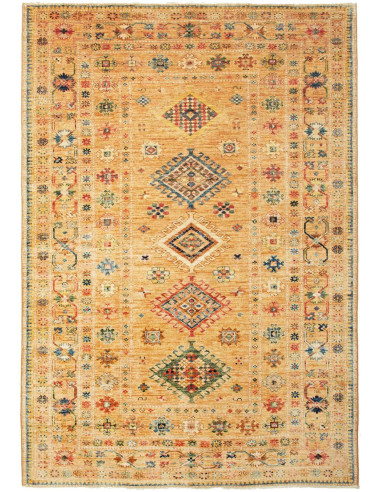 Kazak Fine 147x214 Cm Kazak Fine, Pakistan, Hand-carded