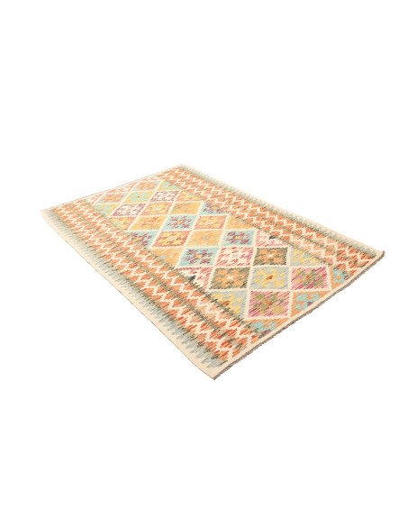 Kilim 125x159 Cm Kilim Afghanistan Lana Cardata A Mano