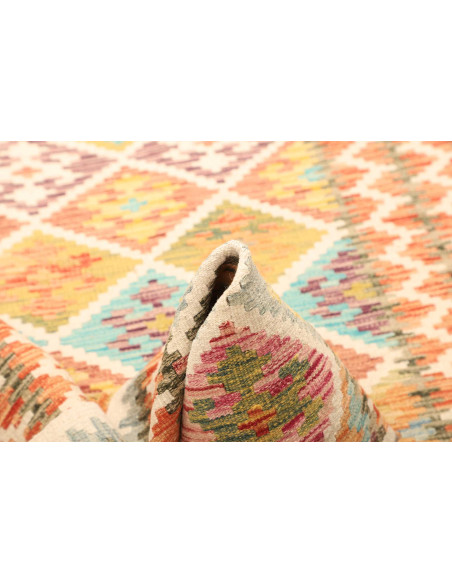 Kilim 125x159 Cm Kilim Afghanistan Lana Cardata A Mano