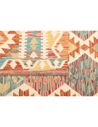 Kilim 124x175 Cm Kilim, Afghanistan, Lana Cardata A Mano,