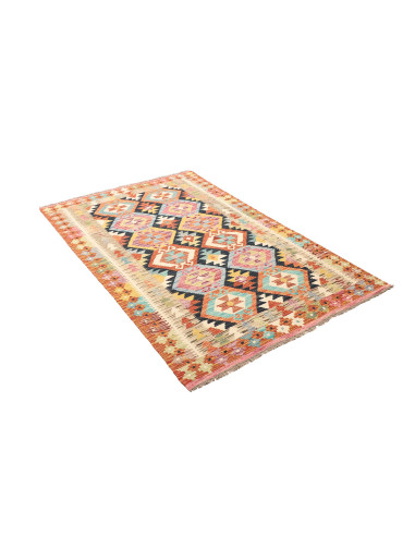 Kilim 120x186 Cm Kilim Afghanistan, Hand-carded Wool (cotton