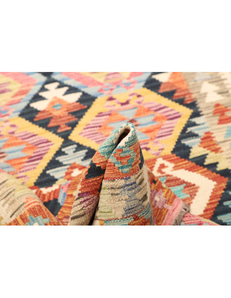 Kilim 120x186 Cm Kilim Afghanistan, Hand-carded Wool (cotton