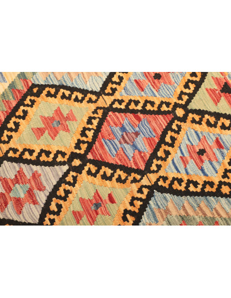 Kilim 121x176 Cm Kilim Afghanistan Hand-carded Wool (warp