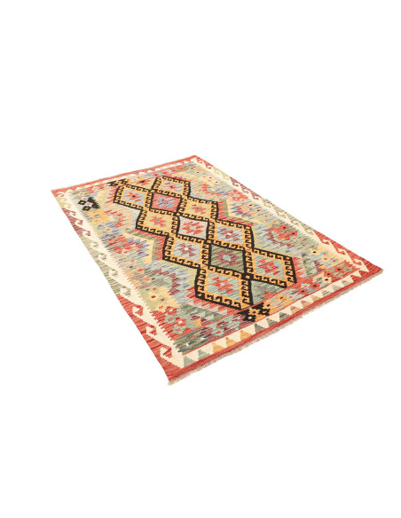 Kilim 121x176 Cm Kilim Afghanistan Lana Cardata A Mano