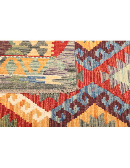 Kilim 127x172 Cm Kilim; Afghanistan; Hand-carded Wool (warp: