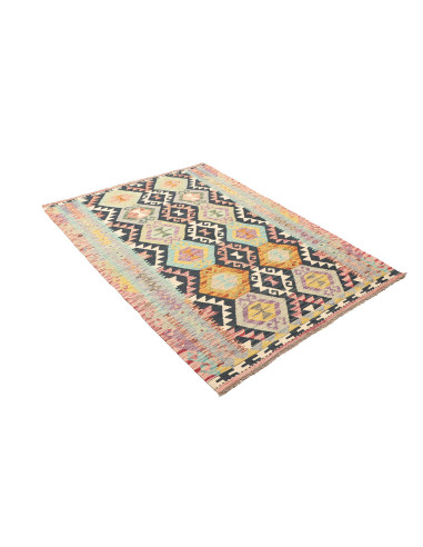 Kilim 129x179 Cm Kilim Afghanistan Lana Cardata A Mano