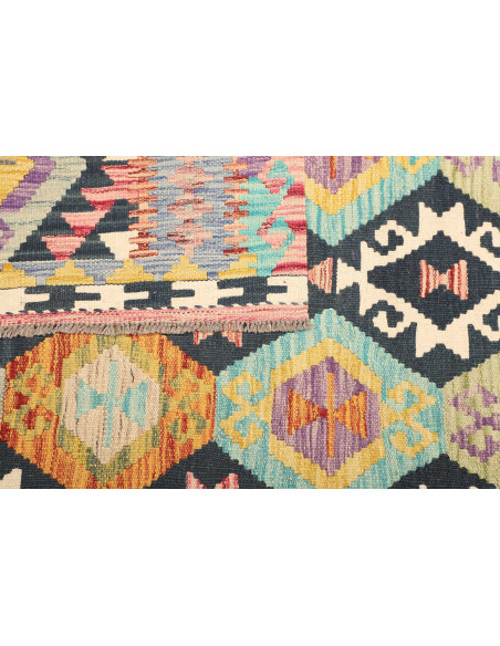Kilim 129x179 Cm Kilim Afghanistan Lana Cardata A Mano