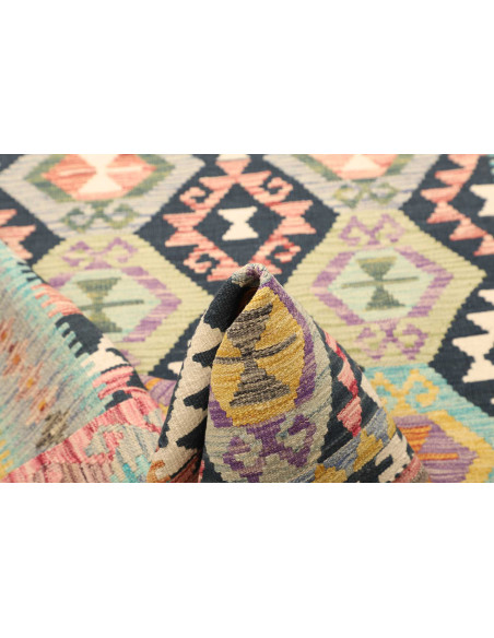 Kilim 129x179 Cm Kilim Afghanistan Hand-carded Wool Cotton