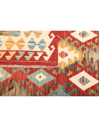 Kilim 126x178 Cm Kilim, Afghanistan, Hand-carded Wool (warp: