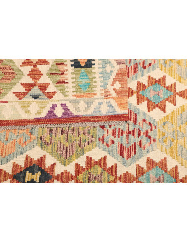 Kilim 128x190 Cm Kilim, Afghanistan, Lana Cardata A Mano